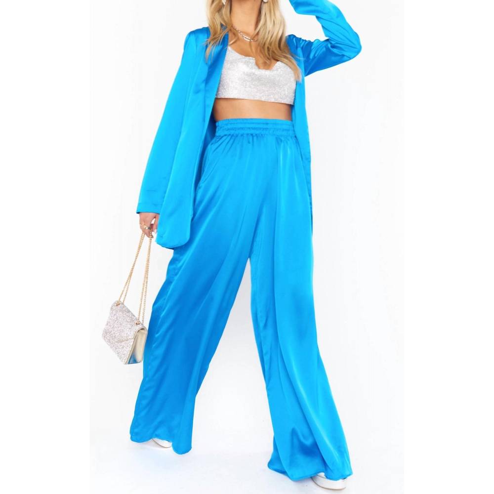 Show Me Your MuMu Blue Wide Leg Pants